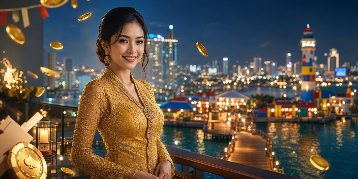 Peminat permainan kad poker berbaju kebaya menikmati hiburan rm88 di Malaysia