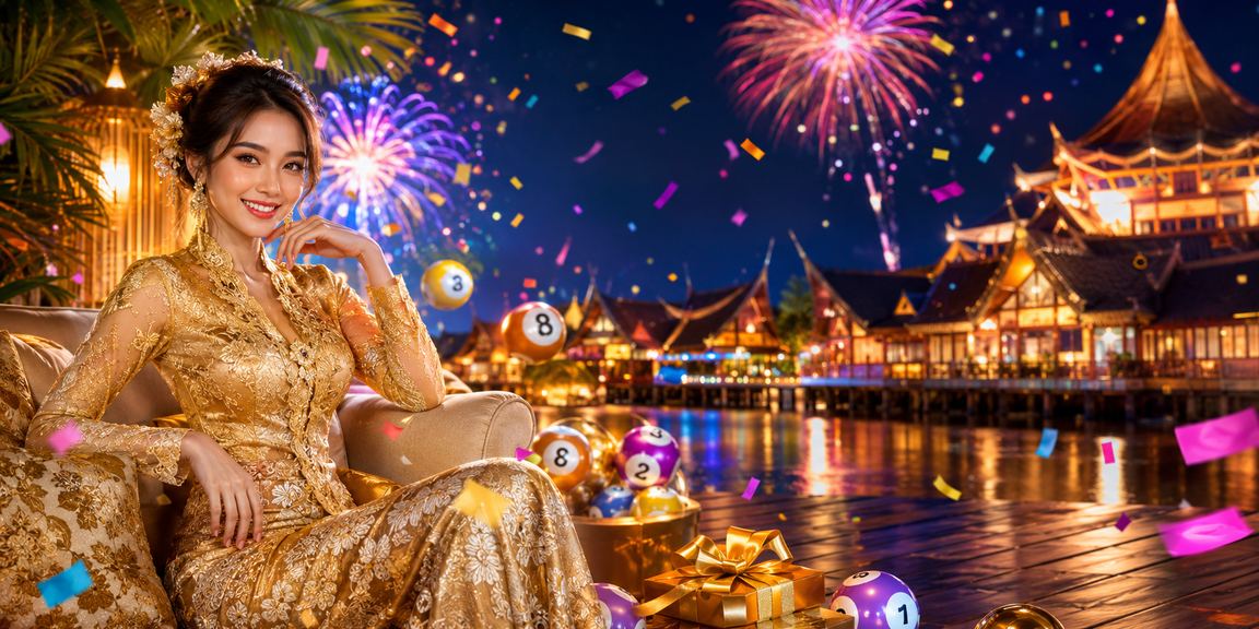 Pemain loteri dan jackpot dari Sarawak berpakaian kebaya menikmati platform rm88